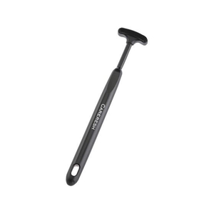 貝印 ケアレッシュ 舌クリーナー(黒)舌ブラシ 23-6508-00 KQ-0401 FCG590N-23-6508-00-イメージ1