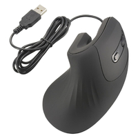 オーム電機 エルゴノミクスマウス PC-SMTEG01-K