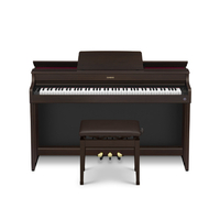 CASIO　AP-460BN（ブラウン木目調／2017年製／高低自在椅子付） CASIO AP-460BN 2017年製 カシオ 電子ピアノ ※直配限定 CASIO AP