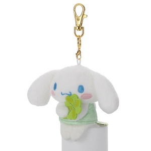 タカラトミーアーツ サンリオキャラクターズ/ちょっこりさん/キーチャームマスコット(クローバー)/ シナモロール ﾁﾖﾂｺﾘｻﾝﾏｽｺﾂﾄｸﾛ-ﾊﾞ-ｼﾅﾓﾛ-ﾙ-イメージ2