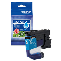 ブラザー インクカートリッジ シアン LC512XLC