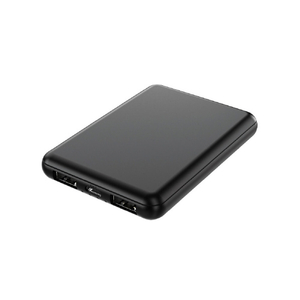 サンコー 5000mAhモバイルバッテリー ブラック HD3-MBTC5000BK-イメージ1