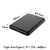 サンコー 5000mAhモバイルバッテリー ブラック HD3-MBTC5000BK-イメージ2