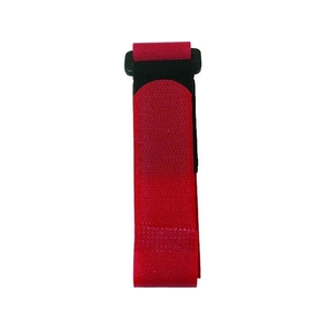 ユタカメイク マジックテープ フリーバンド 25mm×40cm レッド FC768FY-8280522-イメージ1