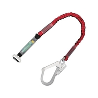 TSUYORON/胴ベルト型墜落制止用器具用副ランヤード 伸縮タイプ FCD156C-6566145