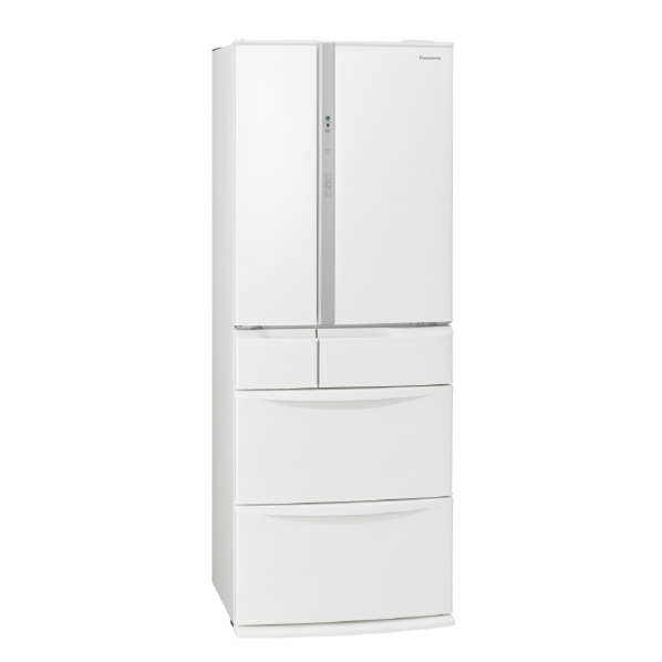 パナソニック 451L 6ドア冷蔵庫 ハーモニーホワイト NR-FVF45S1-W 451L