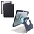 エレコム 11インチiPad Air(M3/M2)用フラップケース 360度回転 背面クリア 2アングル スリープ ブラック TB-A25MMG360BK-イメージ2