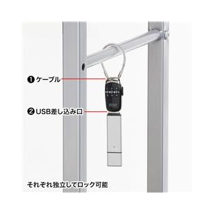 サンワサプライ USBメモリセキュリティ SL-69-イメージ2
