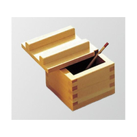 ヤマコー ひのき マス型 薬味入れ スプーン付 小(19202)61×61 FC144LE-1706800