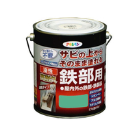 アサヒペン 油性 高耐久鉄部用 1.6L ライトグリーン FC216NV
