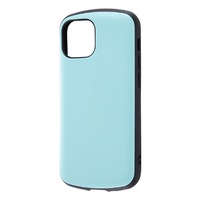 レイアウト iPhone 13 mini用耐衝撃ケース ProCa ペールブルー RT-P30AC3/PA