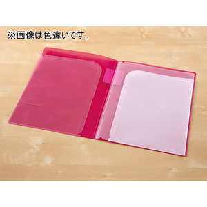 セキセイ ポケットフォルダー アクティフV A4 6ポケット クリア F028552-ACT-5906-90-イメージ2