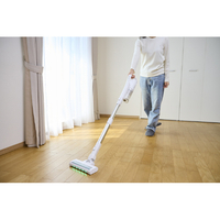 AQUA AQC-PX2R(W) サイクロン式コードレススティッククリーナー のび