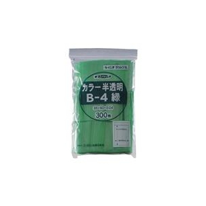 生産日本社 セイニチ　「ユニパック」　G-4　緑　200×140×0．04　100枚入 G-4-CG-イメージ1