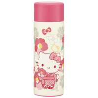 スケーター ポケットステンレスマグボトル120ml ハローキティ 椿 SMBC1BSTBT120MLｷﾃｲﾂﾊﾞｷ
