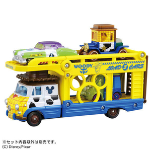 タカラトミー ドリームトミカ ディズニーモータース パルズトランポ トイ・ストーリー5 ウッディ DﾄﾐｶDMﾊﾟﾙｽﾞﾄﾗﾝﾎﾟTS5ｳﾂﾃﾞｲ-イメージ3