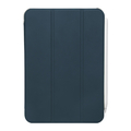 バッファロー iPad mini(第6世代)用ハイブリッドマットレザーケース ブルー BSIPD2108CHLBL