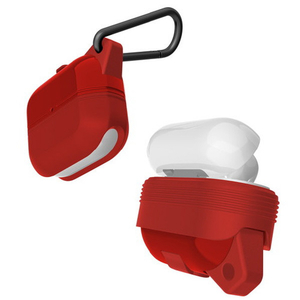 RAPTIC AirPods 3用ハイブリッドケース レッド RT_AP3CSTPJN_RD-イメージ3