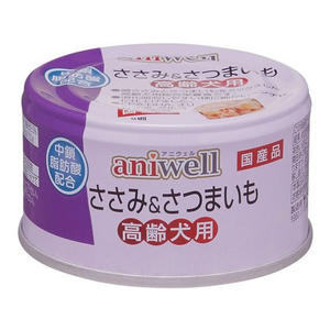 デビフペット aniwellささみ&さつまいも高齢犬用85g FC965PM-626-イメージ1