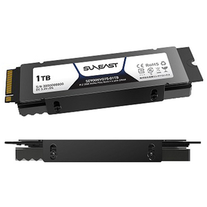 SUNEAST SE900NVG75-01TB 内蔵SSD M2 2280 NVMe 3D TLC SSDGen4×4 DRAM