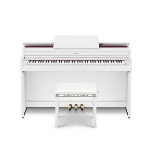 カシオ 電子ピアノ【高低自在椅子付き】 CELVIANO ホワイトウッド調 AP-300WE-イメージ2