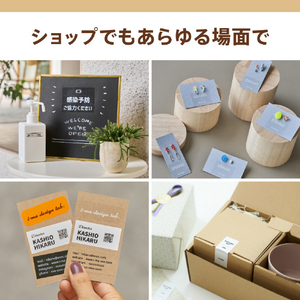 カシオ ラベルライター NAME LAND i-ma ブラック KL-SP100-BK-イメージ15