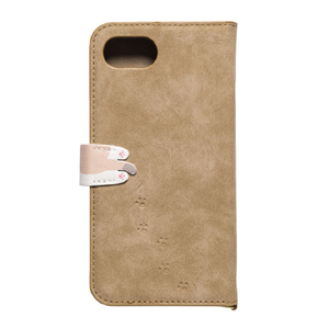 ＮＡＴＵＲＡＬ　ｄｅｓｉｇｎ iphone17e/16e用 手帳型ｹｰｽ new cocotte ベージュ IP24SP-COT05-イメージ2