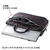 サンワサプライ 衝撃吸収PCケース（13．3インチワイド） ブラック BAG-P21BK2-イメージ3