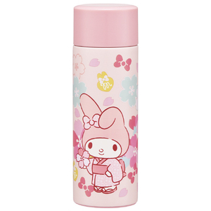 スケーター ポケットステンレスマグボトル120ml マイメロディ 桜 SMBC1BSTBT120MLﾏｲﾒﾛｻｸﾗ-イメージ1