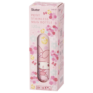 スケーター ポケットステンレスマグボトル120ml マイメロディ 桜 SMBC1BSTBT120MLﾏｲﾒﾛｻｸﾗ-イメージ5