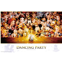 テンヨー ディズニー ジグソーパズル 300ピース Dancing Party D300284ﾀﾞﾝｼﾝｸﾞﾊﾟ-ﾃｲ