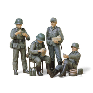 タミヤ 1/35 ドイツ歩兵・休息セット T35129ﾄﾞｲﾂﾎﾍｲｷﾕｳｿｸｾﾂﾄN-イメージ1