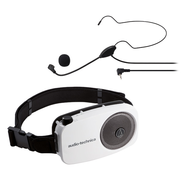 オーディオテクニカ ハンズフリー拡声器 ATP-SP404 単3形ニッケル水素電池×4 単3形アルカリ乾電池×4 付属のACアダプター使用時 Φ2 ハンズフリー拡声器 JEITA TT 4501C 000Hz 質量 7W ハンズフリーマイクロホン