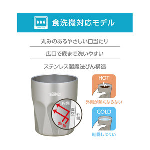サーモス 真空断熱タンブラー(0．3L) シャンパンゴールド JTC-300CG-イメージ5