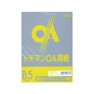 SAKAEテクニカルペーパー 極厚口カラーPPC B5 レモンイエロー 50枚×5冊 FC65110-LPP-B5-LY-イメージ1