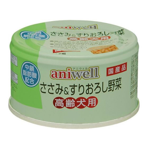 デビフペット aniwellささみすりおろし野菜高齢犬85g FC966PM-627-イメージ1