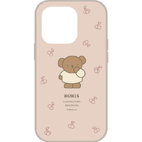 グルマンディーズ iPhone 14 Pro/13 Pro用ソフトケース ミッフィー さくらんぼ MF-344B