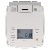 三菱 NJ-VP10H-W 高火力IH5．5合 備長炭 炭炊釜 白亜麻|エディオン公式通販