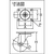 トラスコ キャスター　ＴＹＧシリーズ　自在　ウレタン車　６５ｍｍ TYGU-65-イメージ2
