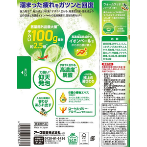 アース製薬 温泡 デカまる ウォームウッドハーブ 4錠 FC334RX-イメージ7