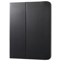 エレコム 11インチiPad Air(M3/M2)用フラップケース 衝撃ガード ベルト付 2アングル 軽量 ブラック TB-A25MPLF2BK