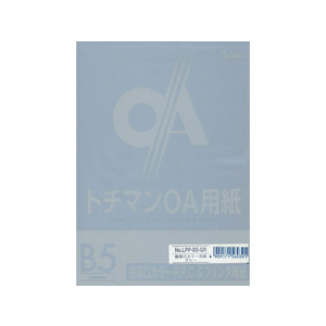 SAKAEテクニカルペーパー 極厚口カラーPPC B5 グレー 50枚×5冊 FC65111-LPP-B5-GR-イメージ1