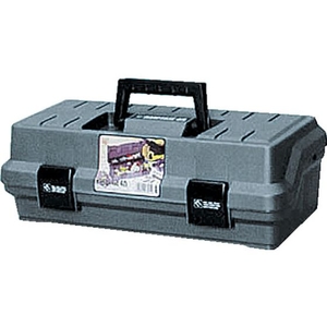 アイリスオーヤマ 工具ケース ハードケース 420×200×140 グレー 236547 FC967KV-3256219-イメージ1