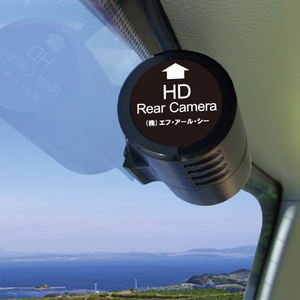 FRC 前後2カメラ ドライブレコーダー FIRSTCOM ブラック FCDR212WE-イメージ8