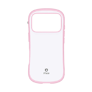 Hamee iPhone 17Pro用MagSynqケース iFace First Class パステルピンク／ホワイト 41-182851-イメージ1
