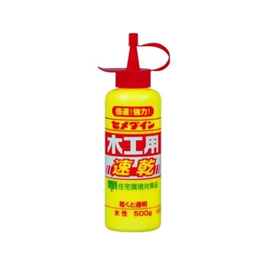 セメダイン 木工用速乾 500g CA-235 ボトルタイプ白色0.5kg酢酸ビニル FC702EG-3419495-イメージ1
