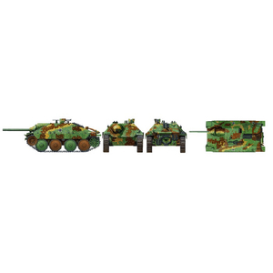 タミヤ 1/35 ドイツ駆逐戦車 ヘッツァー 中期生産型 1/35 ミリタリーミニチュアシリーズ No.285 ﾀﾐﾔMM ﾍﾂﾂｱｰ ﾁﾕｳｷ-イメージ10