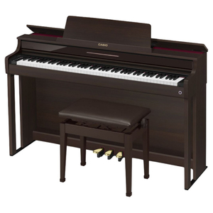 CASIO 純正イス 高低自在 デジタルピアノ用 AP-400 ブラウン ヨドバシ.com - カシオ CASIO AP-400 （ブラウンローズウッド調