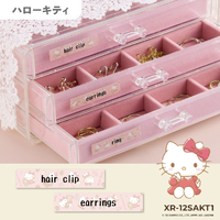 カシオ XR-12SAKT1 サンリオキャラクターテープ ハローキティ