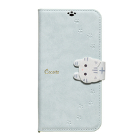ＮＡＴＵＲＡＬ　ｄｅｓｉｇｎ iPhone 16e用手帳型ケース NEW COCOTTE ブルーグレー IP24SP-COT09